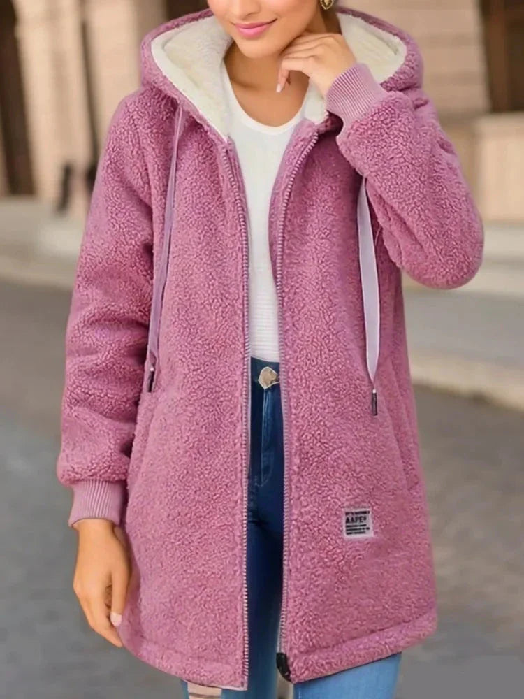 Nia | Teddy-Fleecejacke
